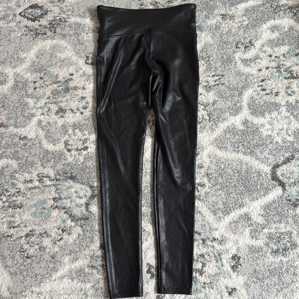 Spanx Faux Leather Leggings - Picture 6 of 8